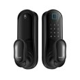 thumbnail image 1 of Smart Door Lock Keyless Entry Door Lock Handle with 2 Cards and 2 Keys Biometric Door Lock App Remote Operation WiFi Smart Lock for 30-60mm Office Home Bedroom Door, 1 of 7