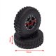 thumbnail image 4 of 4x de neumáticos de llantas de goma para Axial SCX24 90081 00001 000002 1:24 Piezas de actualización de camión de vehículo RC Negro A Macarena neumáticos de coche rc, 4 of 8