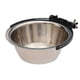 thumbnail image 1 of Cuenco fijo colgante para perros de acero inoxidable, cuenco antivuelco para comida para mascotas, 1 of 5
