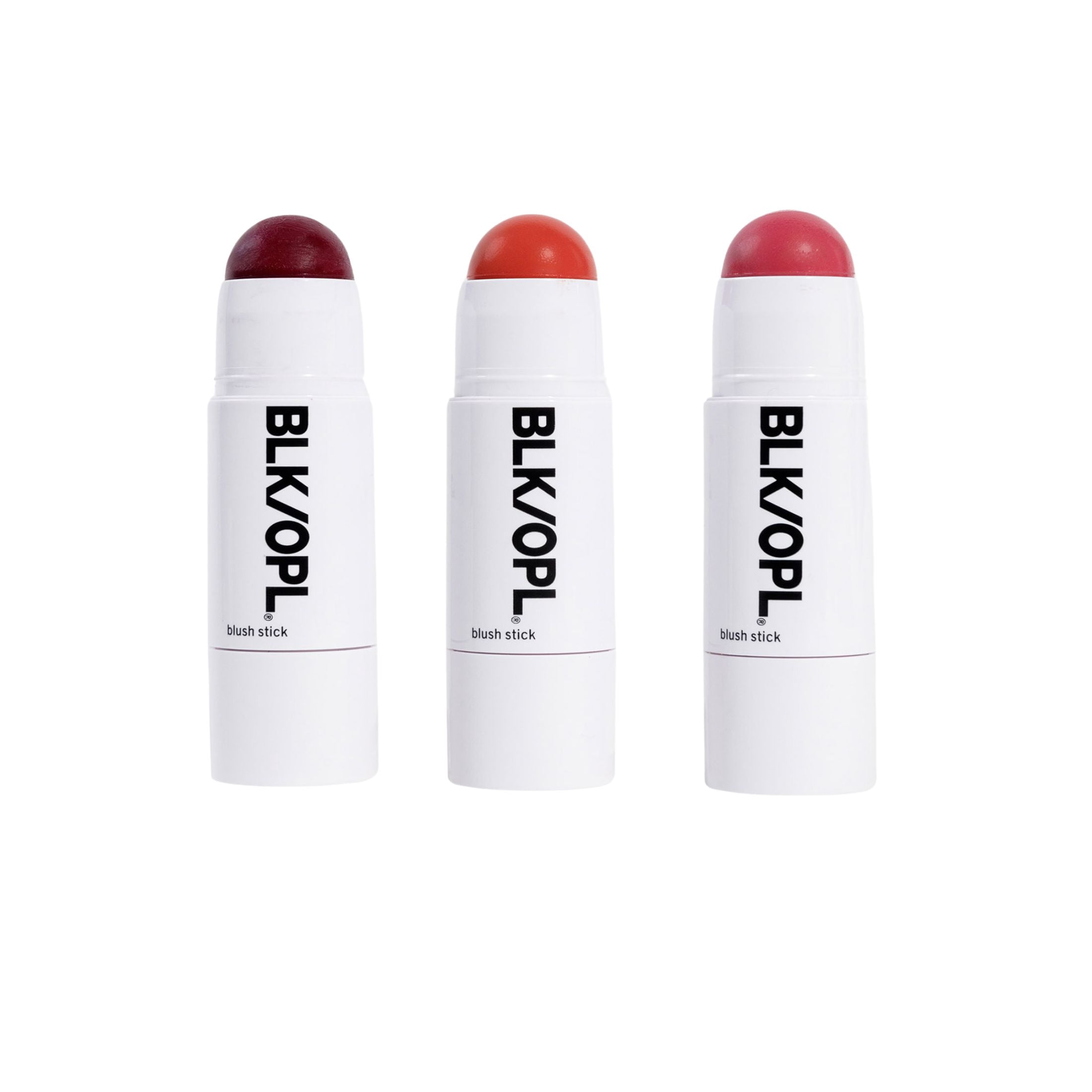 BLK/OPL Colorsplurge Blush Stick, Cream to Powder, Fine O' Clock, .24 oz, Soft Matte Finish, Buildable Color