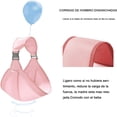 thumbnail image 3 of Rebozo Porta Bebé YDGAKN Rosa Ajustable y Transpirable, 3 of 7