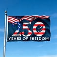 thumbnail image 4 of Us 250 Flag – 250th Anniversary USA Double Sided 3-Ply Outdoor Flag, We The People 1776-2026 Patriotic Yard & House Banner for 4th of July (3X5), 4 of 5