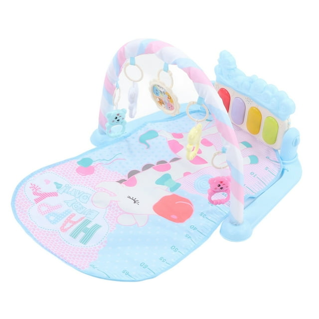Baby Kick And Play Piano Mat, Baby Kick And Gym Play Mat Colores Vibrantes Versátil Desmontable Luz Suave Para Bebés Para El Hogar ANGGREK Otros