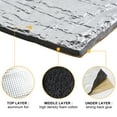 thumbnail image 3 of Unique Bargains Universal 10mm Car Door Firewall Heat Sound Deadener Insulation 39"x24", 3 of 8