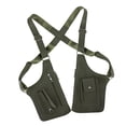 thumbnail image 4 of Bolso bandolera tipo cartera con correas ajustables para hombro y elegante bolso para teléfono móvil Verde oscuro, 4 of 8
