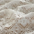 thumbnail image 4 of Mantel pequeño de encaje de ganchillo Naiovety cuadrado 90*90CM blanco, 4 of 6
