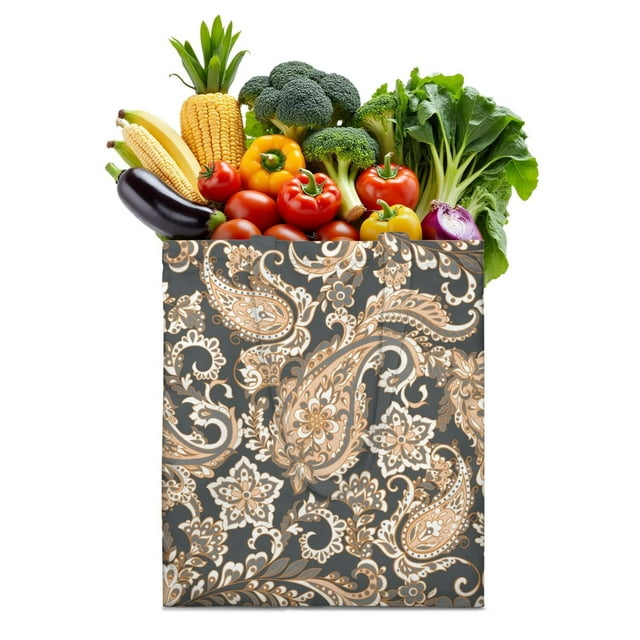 Sac Boho Paisley Artistique – Sac en Toile Rétro Inspiré du Mandala, Style Chic Quotidien