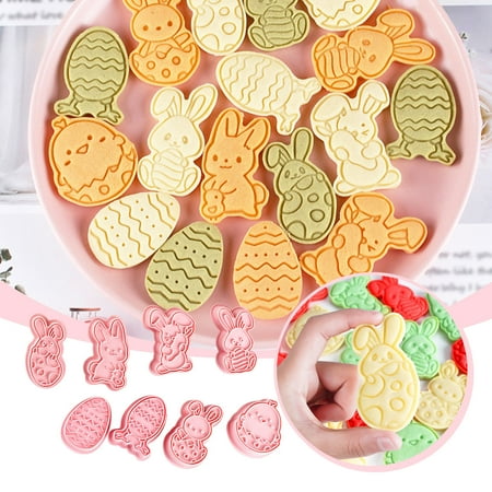 

Easter 8 Kinds Of 3D Bunny Chick Shape Cake Mold Dessert Mold Cookie Cutter Christmas Halloween Decorations Outdoor Led Lights Wall Stickers Fall Home Decor Cat Dog Toys Kitchen Essentials XYZ 14080