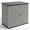 Gray, variant on 51 Cu Ft Outdoor Storage Shed, Resin Storage Cabinet with Door & Lock, Multi-Purpose Outdoor Shed for Garbage Cans, Garden Tools, Bikes, Easy to Assemble, Gray