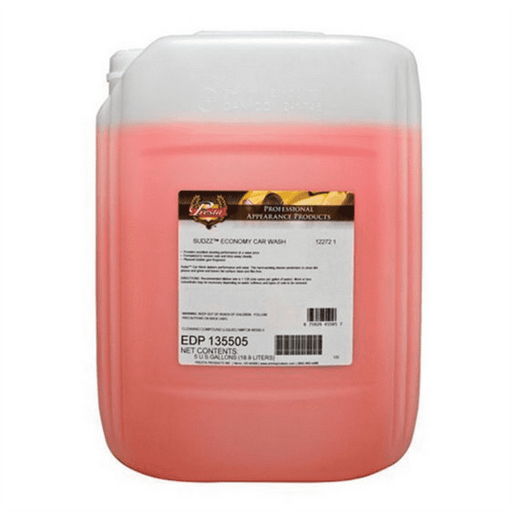 Presta Sudzz 135505 Car Wash, 5 gal Bottle, Pink