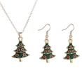 thumbnail image 1 of Christmas Earrings Decorative  Tree Shape Pendant Earrings Christmas Jewelry, 1 of 6