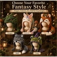 thumbnail image 4 of 2026 Fantasy Hood Hat DIY Crochet Kit Fun Hands-On Yarn Project, Step-by-Step Guidance for Beginner to Intermediate Crafters, 4 of 7