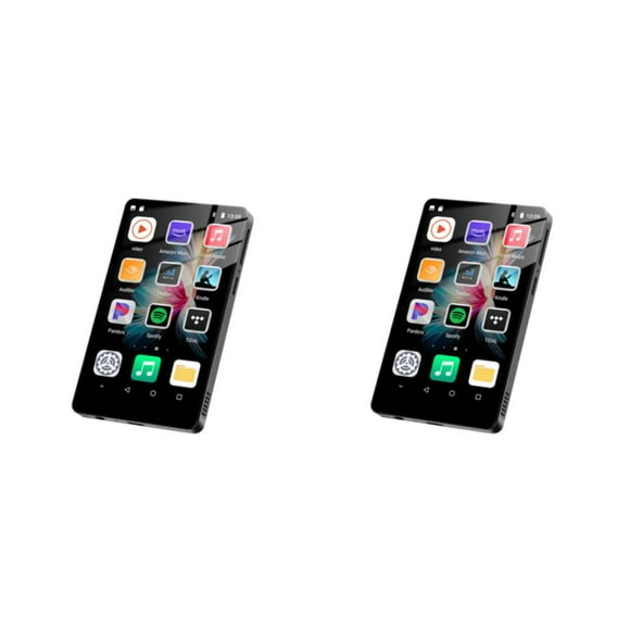 relayinert Lecteur Mymahdi Lisse Processeur 9GHz Intégré Vitesse 2 Go et 16 Go 0 Carte Lecteur Mp3 Stockage de Carte sur Lecteur Mp3 Noir 4 Pouces 128G 2ensemble