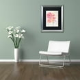 thumbnail image 3 of Trademark Fine Art "The White Vase" Canvas Art by Sheila Golden, Black Matte, Silver Frame, 3 of 4