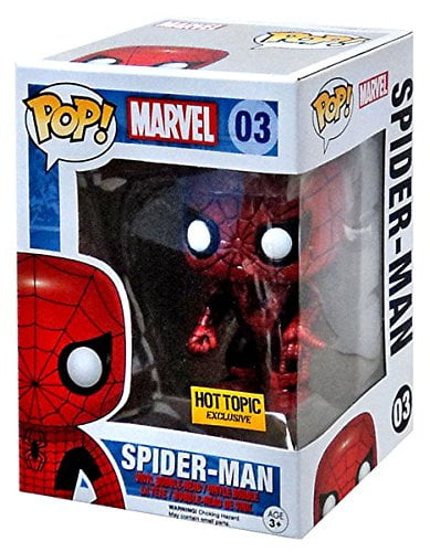 hot topic spiderman funko pop