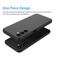 thumbnail image 6 of Cell Phone Cases for 6.6" Galaxy A14 5G, Liquid Silicone Gel Rubber Shockproof Case Ultra Thin fit Galaxy A14 5G Case Slim Matte Surface Cover for Samsung Galaxy A14 5G 2022 -Black, 6 of 8