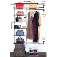 thumbnail image 2 of Reach-In Closet System Organizer, 48"W x 78"H x 16"D, Hanging Rod, Shelves, Chrome RS1034, 2 of 7
