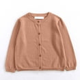 thumbnail image 2 of Toddler Knit Cardigan Toddler Boys Girls Button Up Sweater 6-12 Months 12-24 Months 2T 3T 4T 5T 6T 7T 8T 9T Children 6-7 Years, 2 of 5