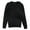 black, variant on Alfani Mens Heathered Knit Sweater, Blue, Small