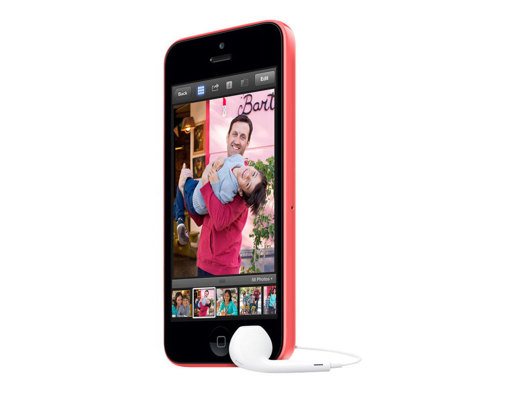 Restored Apple iPhone 5c 8GB, Pink - Unlocked (Refurbished) - image 2 of 8