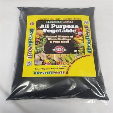 Readi Soil 8 qt. 100 Percentage Organic Worm Castings All Purpose Veg. Blend