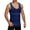 Navy Blue, variant on Men's Compression Shirt Body Vest - Short Sleeve, Nylon, Chest Flattening Effect, M-XXL Sizes for Fitness & Summer