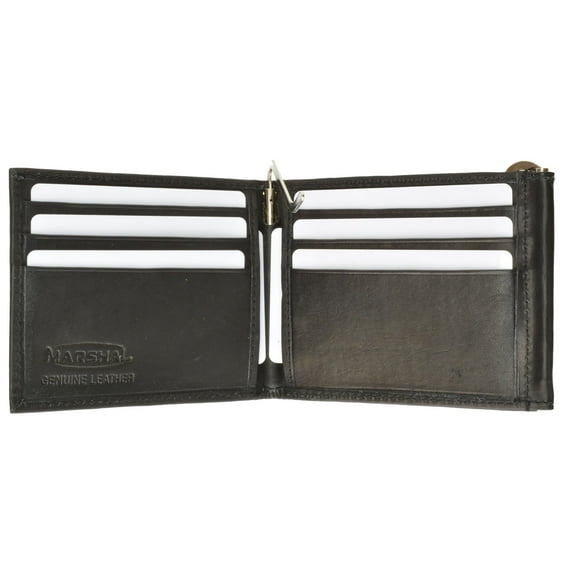 Twin Money Clip with Business Card and Credit Card Holder 504 CF (C) Tan