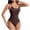 Brown, variant on Gvdentm Shapewear Tummy Control Bodysuit for Women Seamless Body Shaper Sculpting Snatched Waist Trainer Thong Body Suit Shapewear for Women(Black,M)