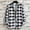 Grey, variant on SXCXLSA Men Striped Casual Shirt Long Sleeve Button Up Lapel Lightweight Fashion Shirt for Spring Summer Autumn Casual Streetwear Outfit