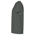 thumbnail image 3 of Men's Batman Logo Retro Caped Crusader Graphic Tee Charcoal Heather Small, 3 of 4