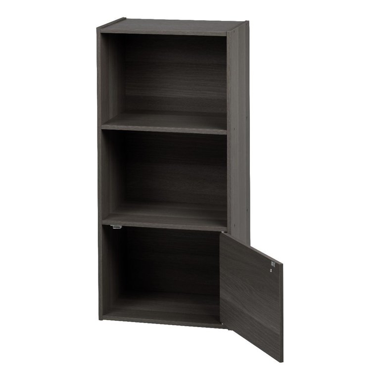 IRIS USA, 3-Tier Bookcase Storage Shelf, White - Walmart.com