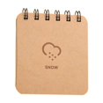 thumbnail image 2 of Maoww Weather Series Sofe Cover Portable 9.5x8.5cm Spiral Journey Notebook Wirebound Memo Notepad, 2 of 6