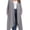 04Gray, variant on Women's Plus Size Cardigan Lightweight Long Sleeve Maxi Long Knitted Tops Open Front Sweater