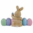 thumbnail image 2 of Yuarrent Estatua de conejos de Pascua, pieza central de huevo colgante, adorno para el salón, suministros festivos, colgante, regalo de fiesta, Kits de decoración para fiestas, 2 of 6