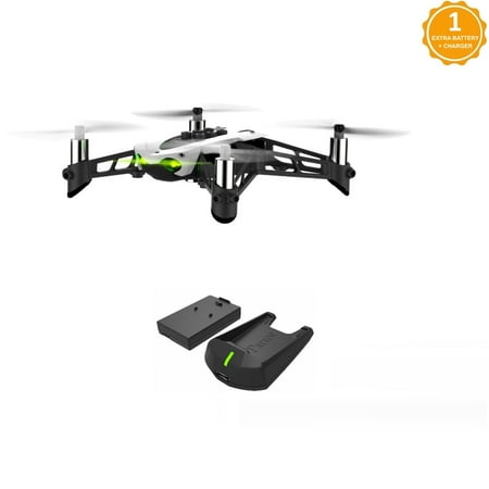 Parrot Mambo Fly Drone with Extra Battery and External Charger