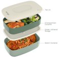 thumbnail image 3 of Bentgo Classic Lunch Box - Khaki Green, 3 of 6