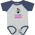 thumbnail image 3 of Inktastic Viola Future Violist Music Girls Baby Bodysuit, 3 of 5