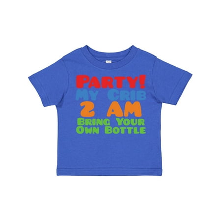 

Inktastic Party at My Crib Gift Toddler Boy or Toddler Girl T-Shirt
