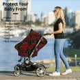 thumbnail image 5 of Haiem Rose Baby Nursing Cover & Nursing Poncho - Multi Use Cover for Baby Car Seat Canopy, Stroller Cover, 360°Full Privacy Breastfeeding Coverage, 5 of 9