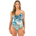 thumbnail image 2 of Fantasie Kabini Oasis Underwire Twist Front Swimsuit with Adjustable Leg FS502131, 2 of 4