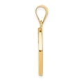 thumbnail image 2 of Charms Collection 14k Polished and Satin St Matthew Medal Hollow Pendant, 2 of 4