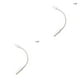 thumbnail image 1 of Yuarrent Bicicleta V freno aleación de aluminio v-brake tubo tubo mangas Universal a prueba de polvo manguera fideos bicicleta de montaña Type1 NO1, 1 of 6