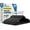 Black, variant on Lifemaster Velvet Clothes Hangers – With 360 Degree Swivel Hook & Non-Slip Shoulder Notch, Holds Up To 10 lbs, Heavy Duty Hanger Set, For Organizing Suit, Dress, Coat, and Clothes, Pack of 5, Ivory