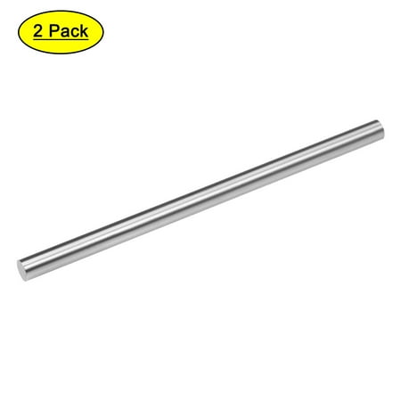 

Uxcell 8mm x 150mm HSS Lathe Shaft Bar Stock Tool Round Steel Rod 2 Pack