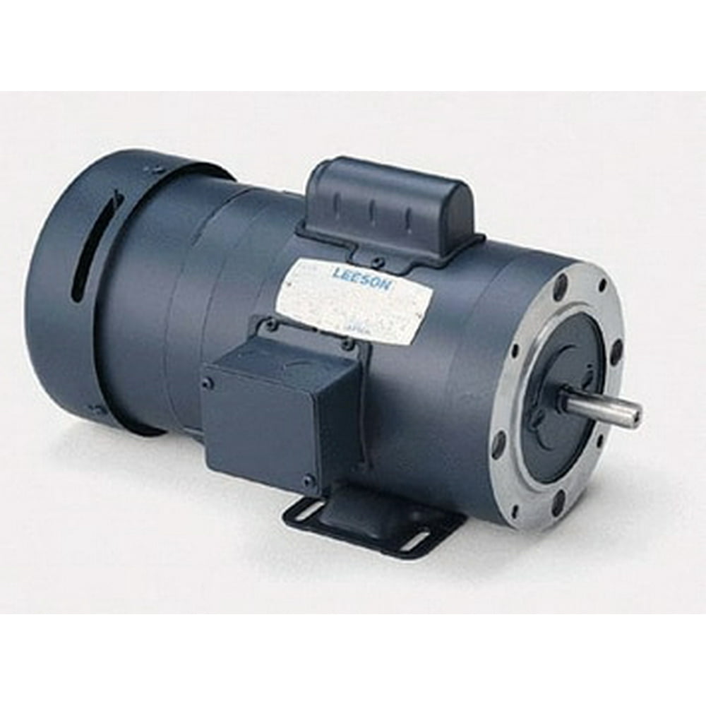 1 hp 1725 RPM 56C Frame TEFC C-Face (Rigid Base) Brake Motor 115/208 ...