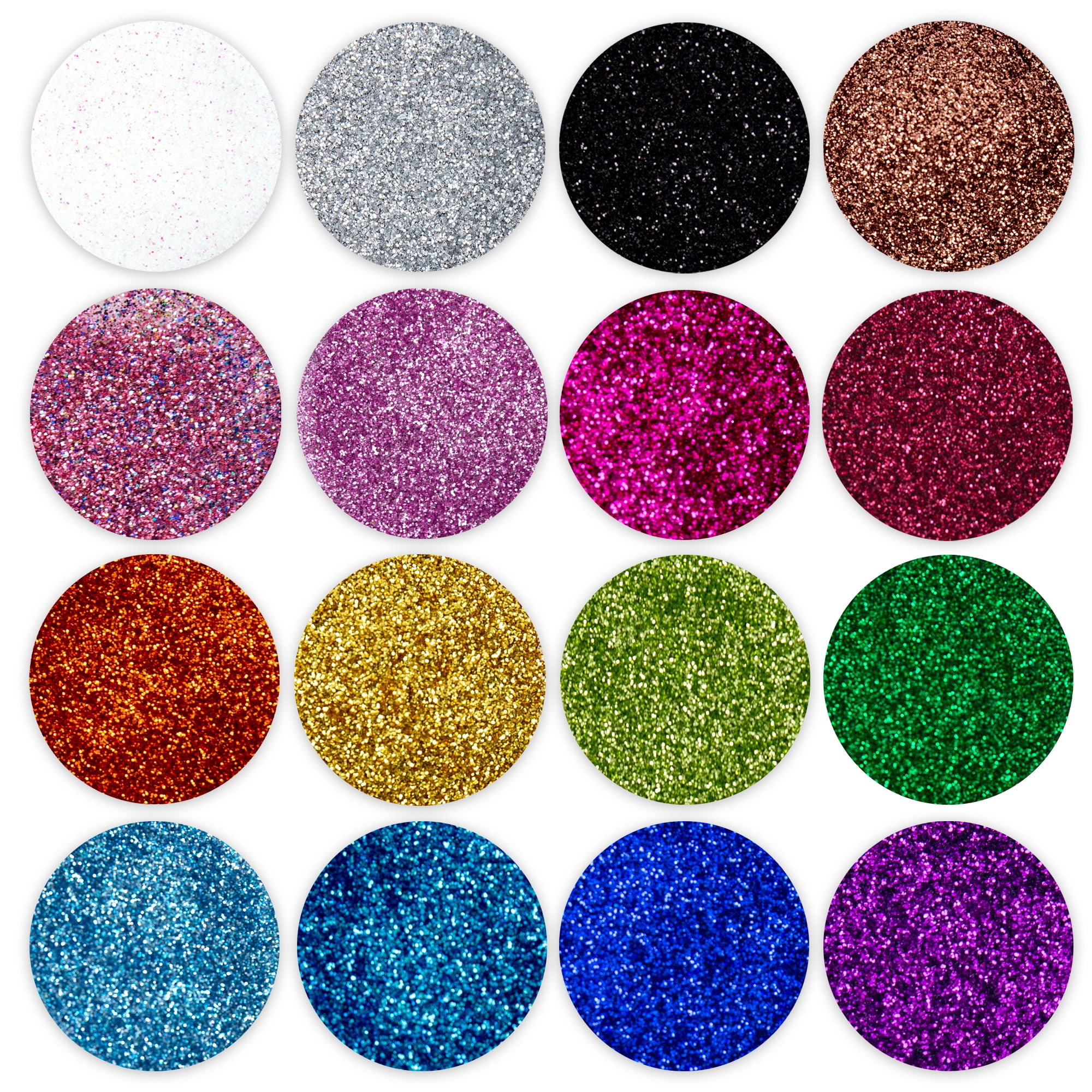 Hello Hobby Glitter Packs, 16-Pack