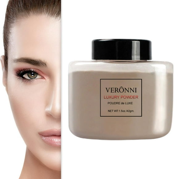 Polvo facial suelto exterior exterior exterior duradero Piel suave Translúcido imperfecciones, crea un de enfoque suave, maquillaje facial Polvo de ajuste - 04 Yinane base de maquillaje para rostro suelto