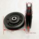 thumbnail image 4 of 2 Pcs 90mm Nylon Bearing Pulley Rollers for Gym & Fitness Equipment Parts, 4 of 5