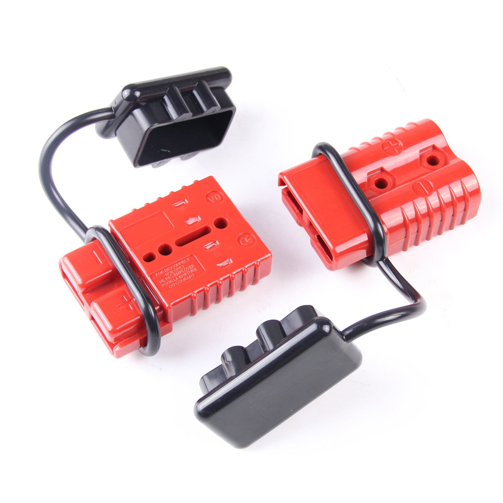 ANTS PART Universal 2-4 AWG 350A Battery Connect Quick Connector Plug for 12V Winch Trailer Driver Electrical Devices 