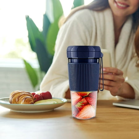 

Fjofpr Multifunctional Juicer Small Mini Juicer Squeezed Juicer Automatic Portable Juicer USB Battery Powered Juicer